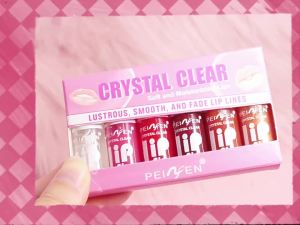 Oreadex | 5pcs Hydrating Lip Glaze Lip Plumping Plumping Fat Oil Lip Oil Plumper Lip Gloss Oil Clear Transparent Lip Oil Tinted Lip Care