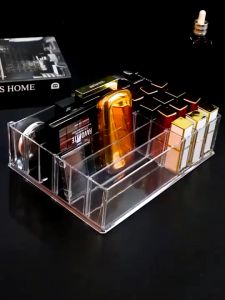Rak Penyimpanan Lipstick Akrilik: Organizer Lipstik Tempat Penyimpanan