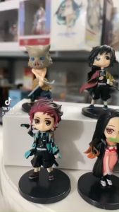 Bộ 6 mô hình thanh gươm diệt quỷ - Mô hình Kimetsu No Yaiba
