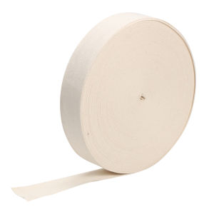 5m/196.85inch Beige Twill Cotton Webbing Tape 40mm/1.57inch Width Textile Handmade Craft Sewing Embroidery And Edging
