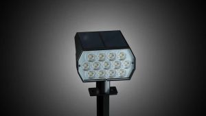 52 LED Solar Spot Lights Outdoor IP65 Waterproof with 3 Modes Landscape Lighting for Walkway Yard Garden