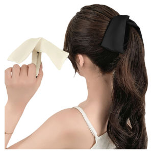 Qiao Duoyan Tai Thỏ Chuối Kẹp Thời Trang Cao Cấp Phong Cách Hàn Quốc Kẹp Tóc Cho Nữ Sang Trọng Dọc Đuôi Ngựa Kẹp Tóc