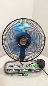 Kipas Besi Tornado 2in1 Okayama OK-1630: Daya & Fungsi