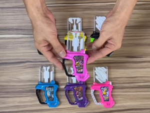 New Brand Kamen Rider EX-Aid DX Series Rider Gashats Henshin Belt Mighty X Chronicle Tokimeki Gashat Toys Ko Version