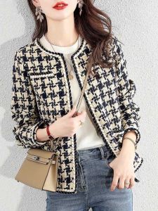 Elegant French Style High-end Tweed Short Jacket