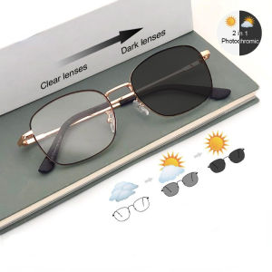 Anti Radiation Eye Glasses For Women Men Photochromic Eye Glasses Anti Blue Light Computer Eyewear (Rose Gold/Black/Silver/Gold)