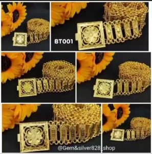 เข็มขัดผ้าถุง สีทอง ชุดชาติพัฏน ชุดผดที่ไทย ปิ่นปักผม เจ้านาง เครื่องประดับไทย ราคาที่ต้องการ สร้างสินค้าไทย