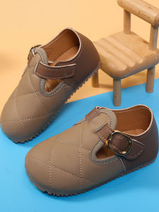 Princess Style Baby Girl Shoes Soft Bottom Step Shoes Spring Autumn Fashionable Childrens New Model Low Cut Leather Shoes