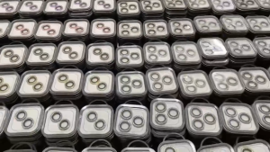 【✅SG LOCAL STOCK🔥】RICHMENTMALL Metal Bling Diamond Ring Camera Lens Protector for iPhone 16/15/14/13/12/11 - 9H Hardness Anti-Scratch HD Clear Anti-Fingerprint Full Coverage Protection