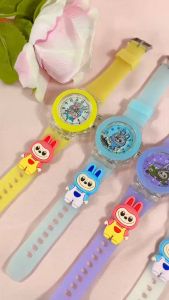 Jam Tangan Anak Labubu Karakter Lucu dengan Lampu LED dan Desain Ergonomis yang Nyaman
