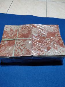 GROSIR 100 PCS PAPERBAG BATIK UKURAN SEDANG