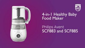 Philips Avent | Food Processor | Alat MPASI | Blender Menyimpan Memanaskan Defrost MPASI | 4 in 1 | SCF883/01