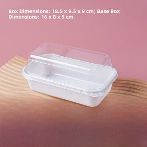 Japanese Style Cake Roll Dessert Dream Dragon Roll Packaging Box Chinese Style Pastry Peach Crisp Box Transparent Box