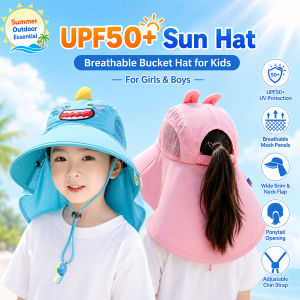UPF50+ Cute Hat Fashion Kids Bucket Hat Kids Hat For Boys Girls Bucket Hat Fashion Outdoor Travel Caps Bucket Hat For Kids Girl Hat For Kids Boy Cap For Kids Girls Beach Hat For Kids Girl