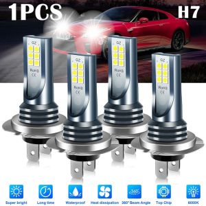 H7 LED Headlight Bulb 30000LM Car Fog Light Bulb 6000K Car High Low Beam IP67 Waterproof Super Bright White for Automobile Parts