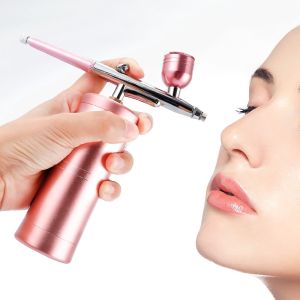 0.3mm Spray Gun And Capacity Cup Airbrush Accessory For Beauty Skin Care Cake Decor Nail Art