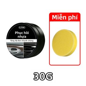 Chất Phủ Bóng Đen Cho Nhựa Ô Tô Chất Làm Bóng Nội Thất Da & Tấm Nhựa Ô Tô 30ml/50ml/100ml - Làm Mới Nhựa Ngoại Thất