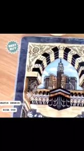 Sajadah Tebal Embos Turkiy Ukuran 110x70 Anti Slipp Model Terbaru
