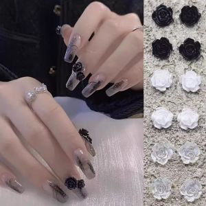 Trendy Nail Art Decorations Mixed Assorted Beads Pearl White And Camellia Flowers for Nail Decoration Beauty Tools from China