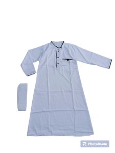 jubah list/gamis anak laki-laki busana muslim bahan cotton toyobo premium lengan panjang