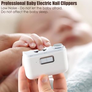 Automatic Electric Nail Clipper Pro Nail Grinder for Children Adult Nail Trimmer Polishing USB Charging