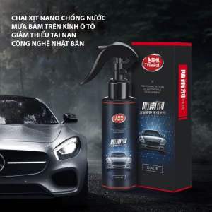 Dung Dịch Nano Chống Bám Đọng Nước Mưa Trên Kính ô tô Công Nghệ Nhât Bản - TrueFul 120 mL FG35