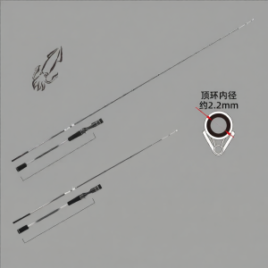 Ecooda | Lightweight Near-Shore Squid Fishing Rod Bottom Fishing