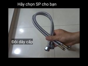 Vòi bếp nóng lạnh vòi rửa chén bát cần cứng vòi rửa bát xoay bi vòi bếp cần cứng nóng lạnh