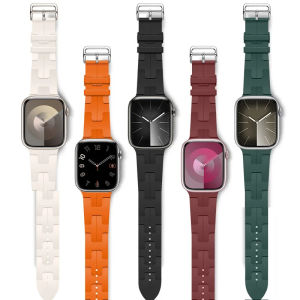 สาย สำหรับ Apple Watch Ultra 3 2 49 มม. สายนาฬิกา สายซิลิโคนสำหรับเล่นกีฬาสำหรับ iWatch Series 11 10 9 8 7 6 5 4 SE3 46 มม. 45 มม. 44 มม. 42 มม. 38 มม. 40 มม. 41 มม. ของแท้ สายแอปเปิ้ลวอช