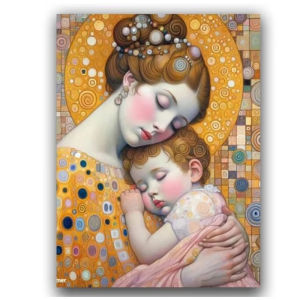 Kayou | DIY Oil Painting Kit for Adults Klimt Woman Cat Tree of Life Artwork Paint by Numbers Canvas Wall Art Home Decor Gift