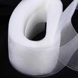 50 Yard Stiff Horsehair Braid for Polyester Boning Sewing Wedding Dress Dance Skirt Gowns Shaping Trimming Accessories