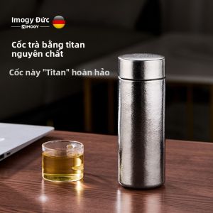 IMOGY | Bình Nước Tiện Lợi và Nhỏ Gọn Titanium 200ml