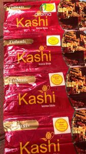Dupa India Aromaterapi Pouch Plastic - Tulasi Kashi 35 Sticks