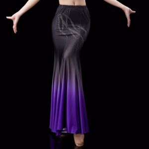 Women National Dance Dress Fish Tail Leotard Skirt +Top Suit Peacock Traditional Dai Dance Costumes Stage Performance Dancewear