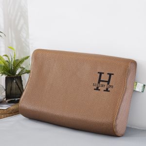 SUNLIGHT HOME Cooling Latex PillowcaseRattan Latex Pillow CaseBreathable  Memory Foam Pillowcase 6 Colors