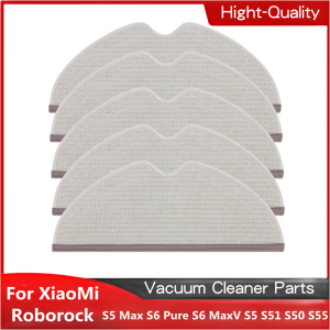 Upgraded Version Cleaner Robot Mop Cloths Rags For XiaoMi Roborock S5 Max S6 Pure S6 MaxV S5 S51 S50 S55 Xiaowa E25 E35