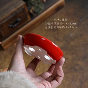 Miniature Ceramic Glazed Pot Star Universe Style Succulent Plant Greenery Micro Potted Landscape Desktop Oval Shape Flower Vase