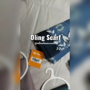 KERUDUNG SEGIEMPAT NIBRAS HIJAB OLING SCARF MOTIF TERBARU