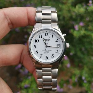 Đồng Hồ Nam Si Nhật 💞 SEIKO Solar - Radio Wave Control - Titanium - 7B42 - 0AN0💞 Kính Sapphire ✨Chống nước 100 mét ( 10 Bar ) . Size 38.3 mm . Size dây 19 cm ✨ N.116