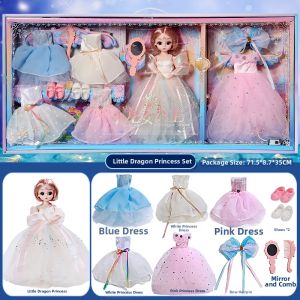 Ariel Mermaid Elsa Princess Dress Up Large Doll
