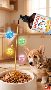 Dầu Cá Hồi Woali Cho Chó Mèo - Ăn Ngon Miệng Da Khỏe Lông Mượt Phát Triển Toàn Diện