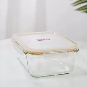 LocknLock Food Glass Container Fridge Microwave Fruits Container