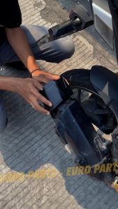 TERMURAH END MUFFLER VARIO 125 VARIO 150 CBS ISS FI LED KEYLESS ORIGINAL EUROPARTS TAHAN PANAS MUFLER CORONG KNALPOT V 125 V 150 PNP VARIO 125 150 ALL NEW TAHUN 2017 - 2024 END CUP CORONG KNALPOT TUTUP CORONG ABS TEBAL HITAM DOFF
