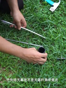 Lightweight Portable Tent Pegs Paku Khemah - Compact Durable for Hiking Picnics 🎒