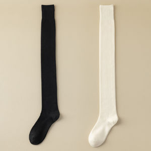Cashmere Long 70cm Heated Warm Autumn Pants Wool over Knee Socks Women Pregnant Winter Anti-slip Base Layer Pants