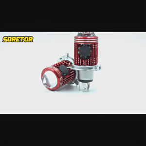 8000LM H4/H6 AC/DC 12V-80V LED Motorcycle Headlight Bulb Moto Spotlights CSP Lens White Yellow Hi Lo Lamp Scooter Accessories