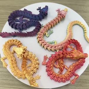 Meade | Funny 3D Printed Dragon Egg Artic Joint Model Fidget Stress Relief Decompression Home Office Desk Decor Creative Cool Gifts