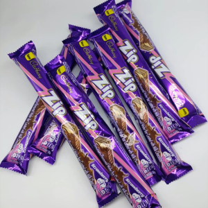 Cadbury Zip Strawberry Wafer Bar Outer 28x32g