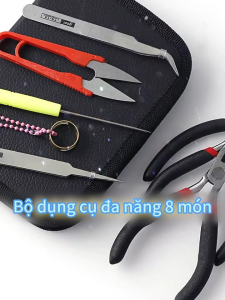 Bộ dụng cụ đa năng 8 món - Bộ kẹp thủ công cho làm trang sức DIY và các công việc thủ công