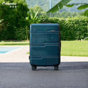 Diplomat | Password-Protected Luggage Rolling Suitcase 24in Carry-On